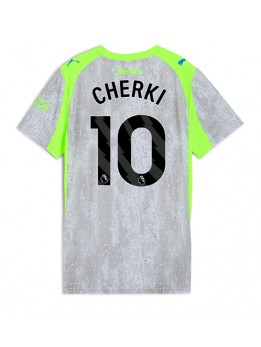 Billige Manchester City Rayan Cherki #10 Tredjedrakt Dame 2025-26 Kortermet